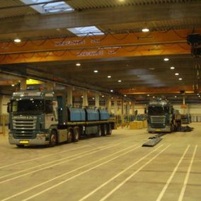 Staal bouw vervoer